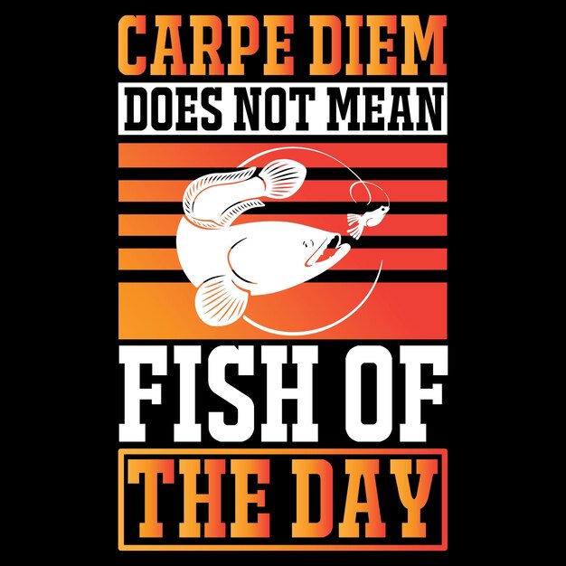 Design de camiseta svg de pesca