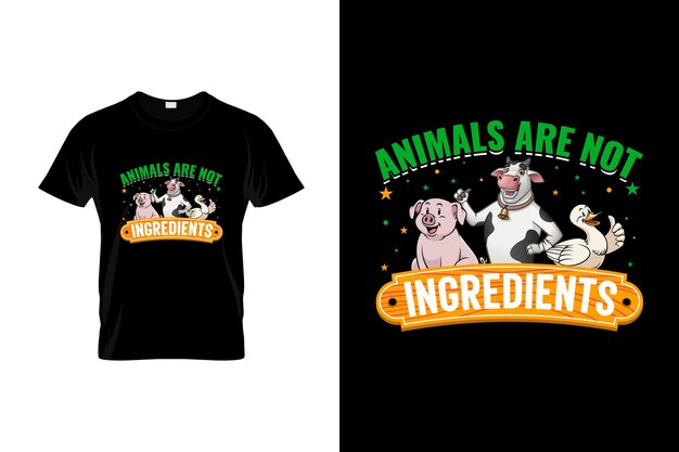 Design de camiseta vegana ou design de pôster vegano ou design de camiseta vegana