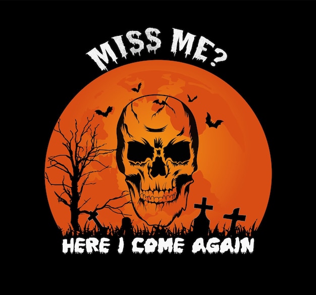 Design de camisetas de halloween