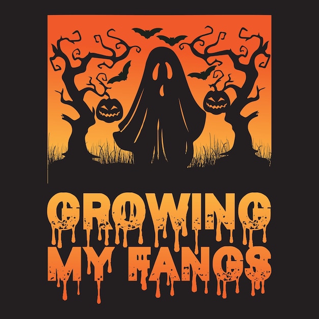 Design de camisetas de halloween