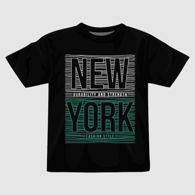 Design de camisetas de nova york