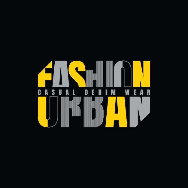 Design de camisetas e roupas urbanas