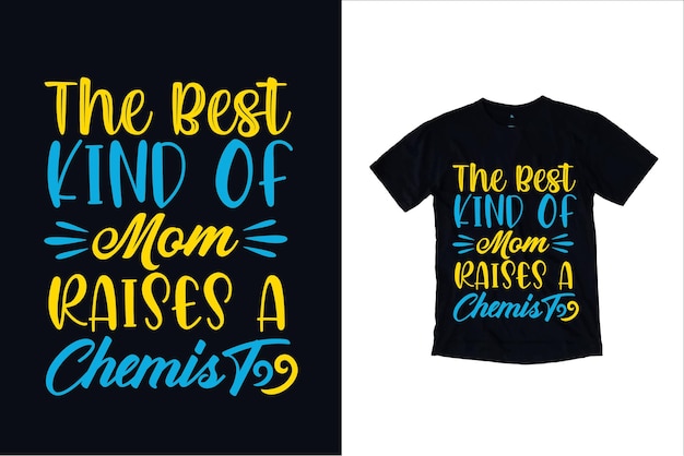 Design de camisetas para o dia das mães e design de tipografia