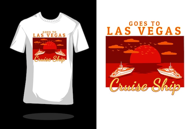 Design de camisetas retrô em las vegas