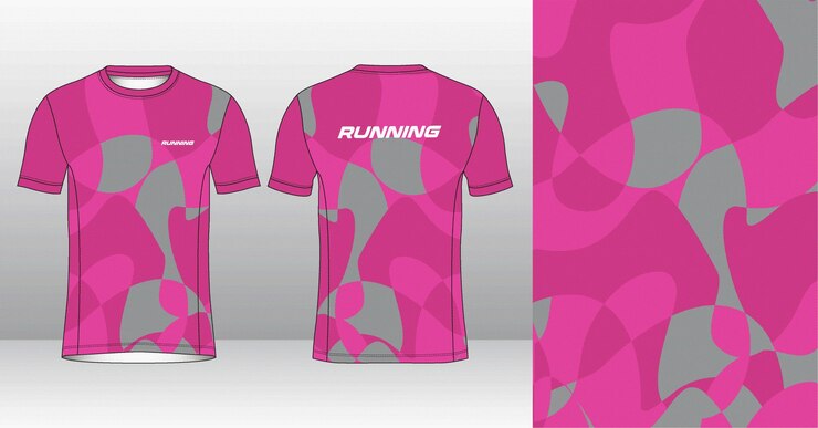 Vetor design de camisola de corrida desenho de camisola esportiva