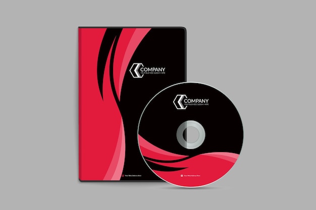 Design de capa de dvd criativo profissional corporativo exclusivo