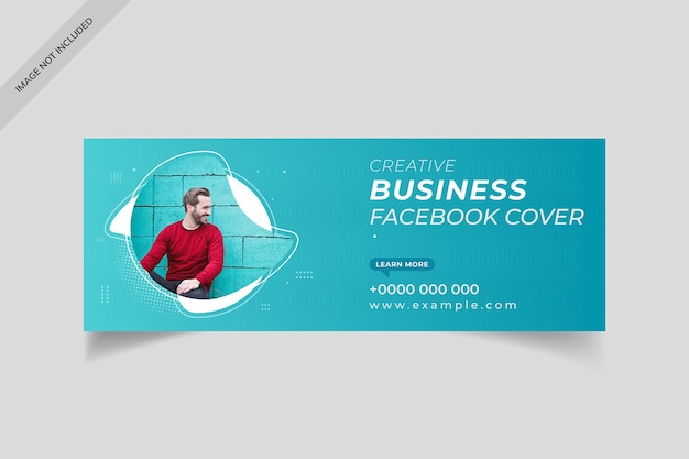 Design de Capa de Facebook Empresarial Moderno