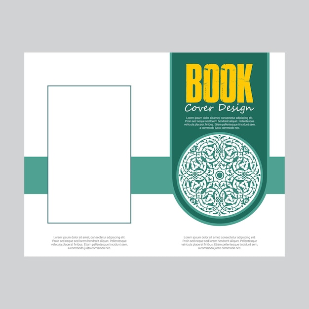 Design de capa de livro islâmico em árabe