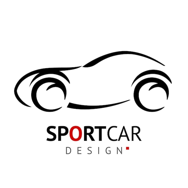 Design de carro esportivo