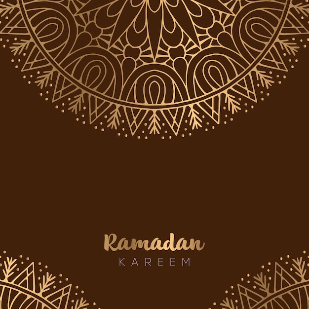 Design de cartão bonito ramadan kareem