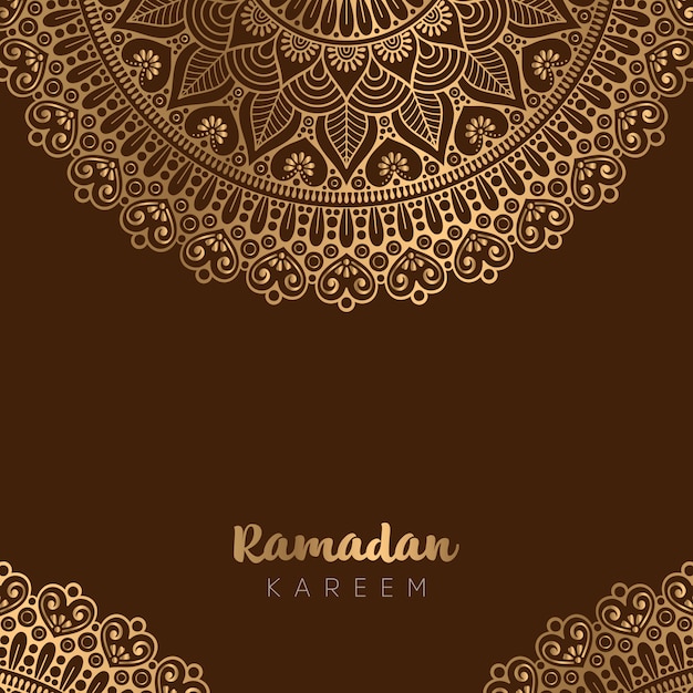 Design de cartão bonito ramadan kareem