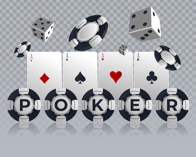 Design de cartão de poker de casino