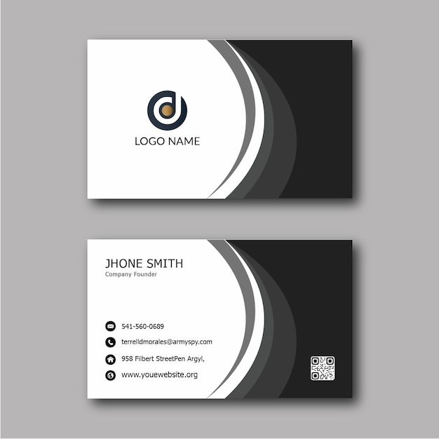 Design de cartão de visita