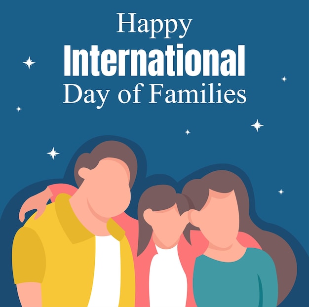 Design de cartazes para o Dia Internacional da Família