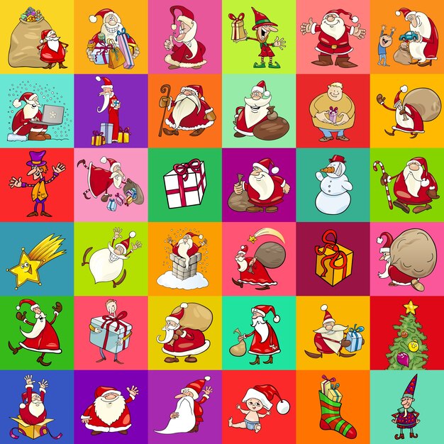 design de desenho de natal padrão