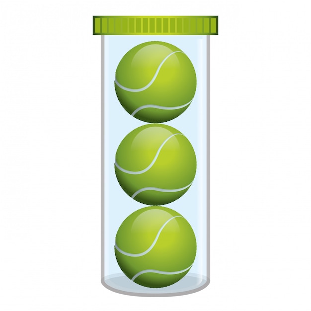 design de esporte de tênis