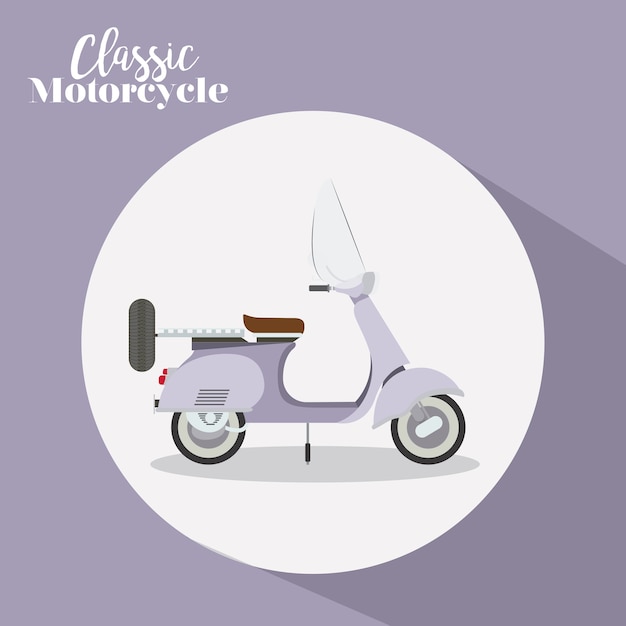 Design de estilo de scooter