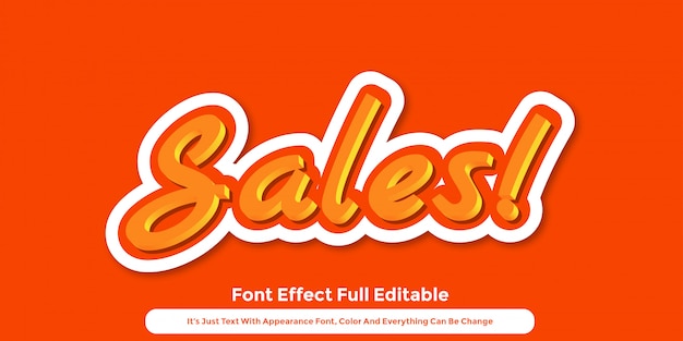 Design de estilo gráfico de texto 3d laranja