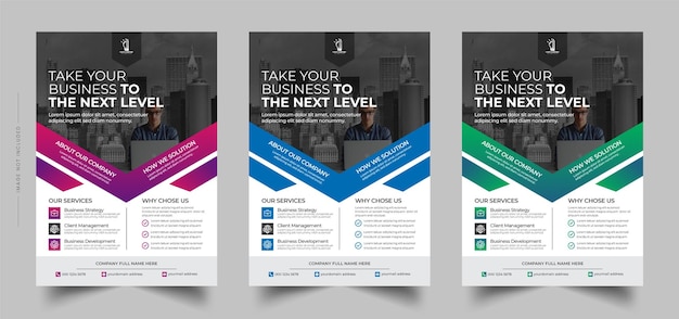 Vetor design de folheto de negócios corporativos e design de modelo de página de capa de brochura