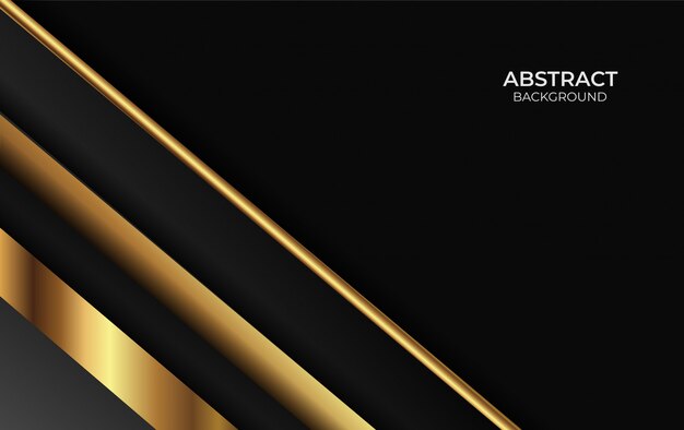 design de fundo abstrato luxo ouro