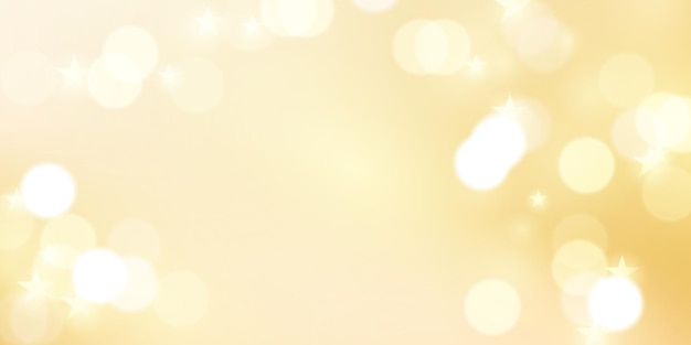 Design de fundo bokeh elegante para ilustração vetorial de banner de celebração festiva