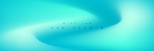 Design de fundo de banner gradiente azul claro abstrato moderno