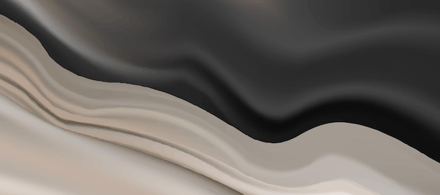 Design de fundo de fluxo de cor líquida abstrata com ilustração vetorial de cor de água