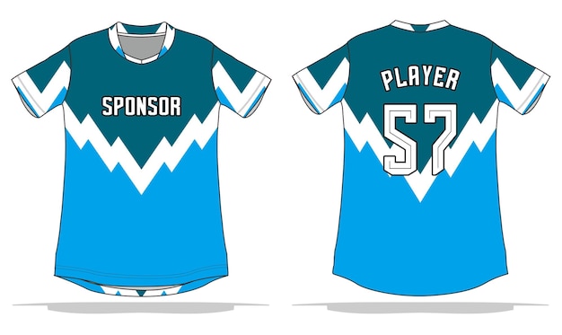 Vetor design de fundo de jersey adequado para uniformes de times esportivos, futebol, vôlei, basquete, etc