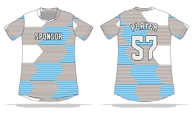 Design de fundo de jersey adequado para uniformes de times esportivos, futebol, vôlei, basquete, etc