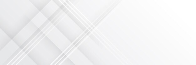 Design de fundo moderno abstrato branco Modelo de plano de fundo padrão de banner de design gráfico abstrato de vetor