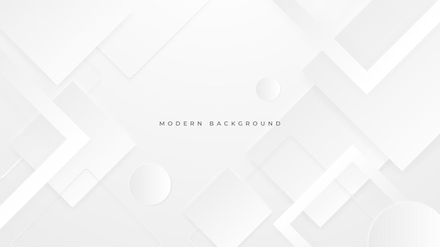 design de fundo moderno abstrato branco
