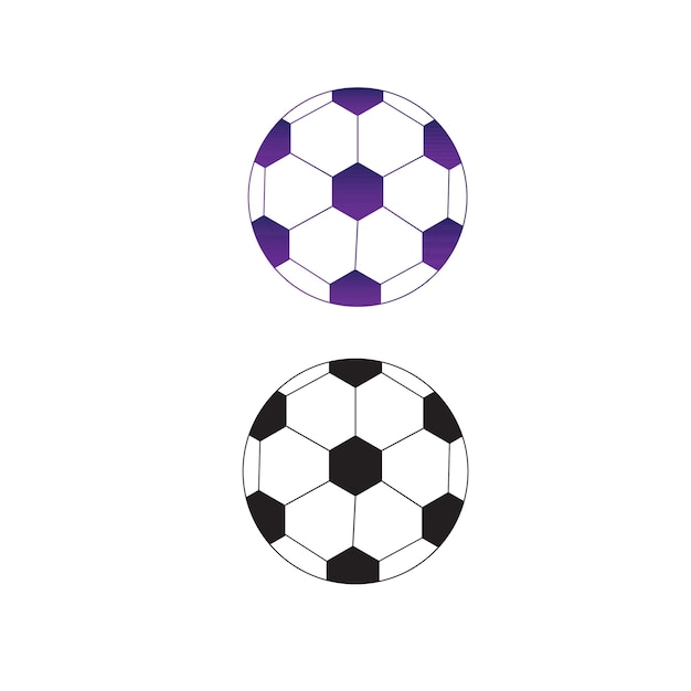 design de futebol preto e branco
