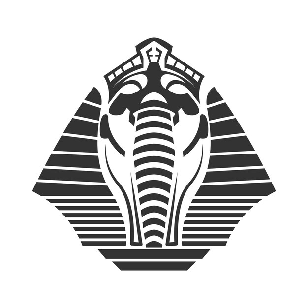 Design de ícone do logotipo Sphynx