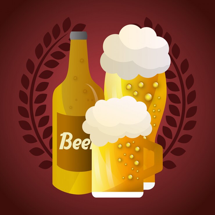 Vetor design de ícones de cerveja