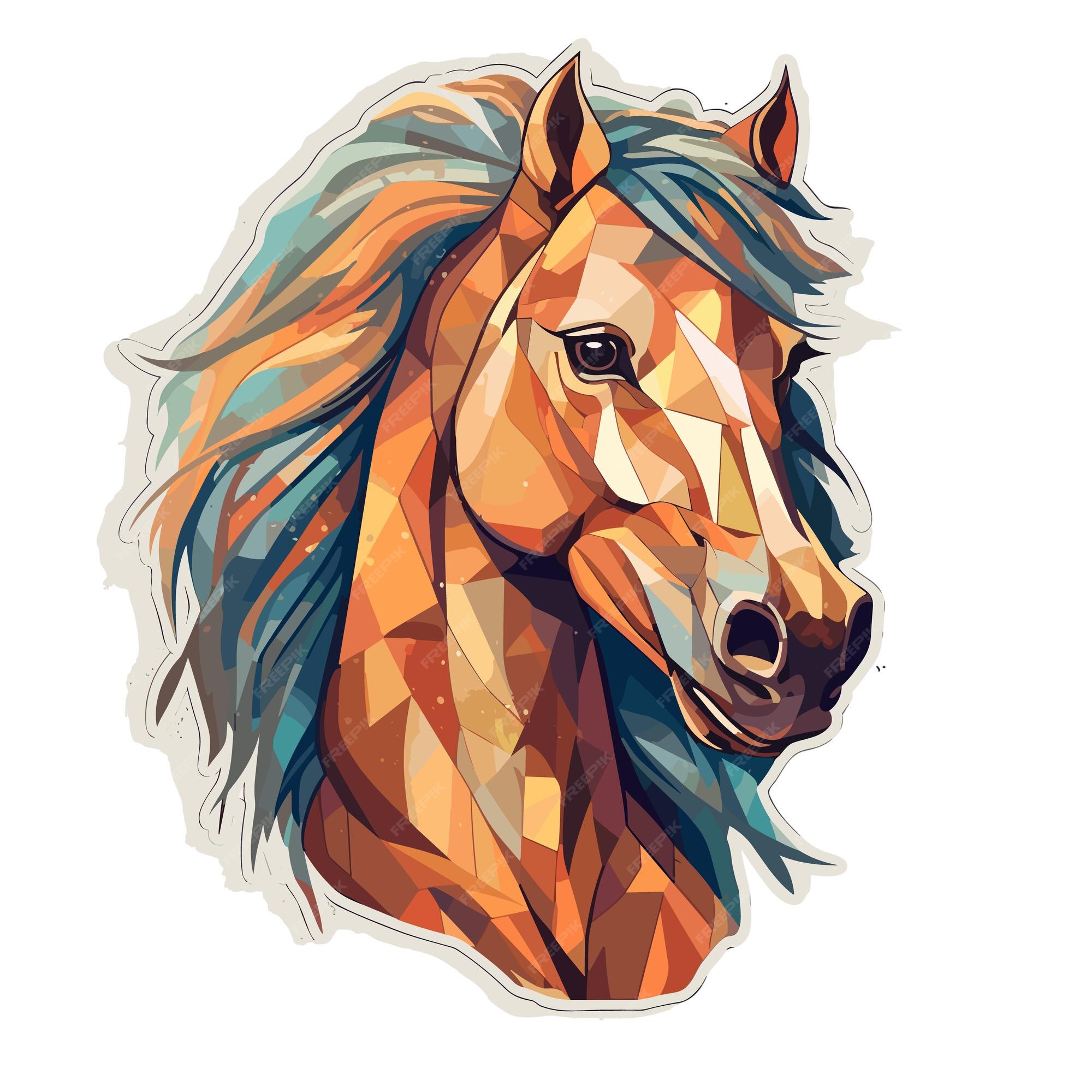 Designs PNG de cavalo de desenho animado para Camisetas e Merch