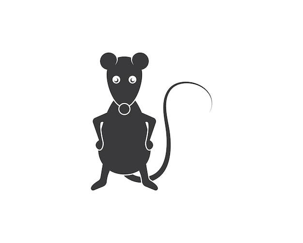 Design de ilustração de ícone de vetor de mouse