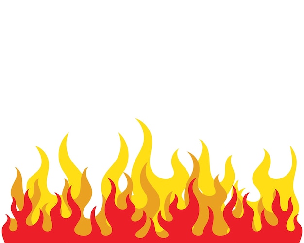 design de ilustração vetorial de logotipo de fogo 8166158 Vetor no Vecteezy