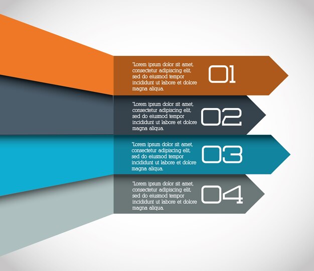 Design de infográfico de negócios