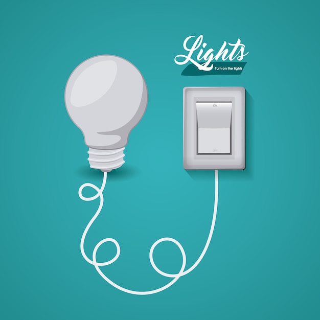 Design de interruptor de luz