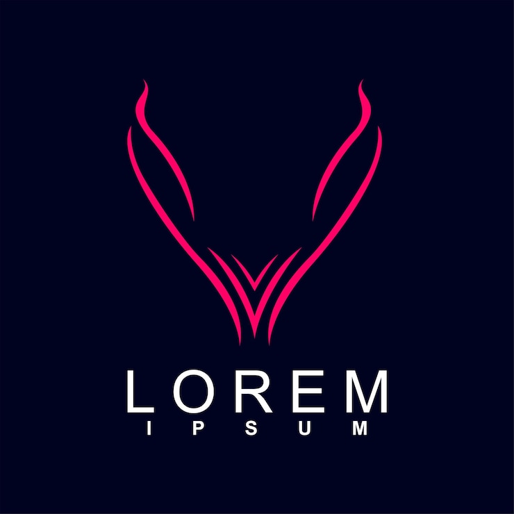 Vetor design de logotipo abstrato único e característico logotipo geométrico abstrato conceito de logotipo moderno e bonito