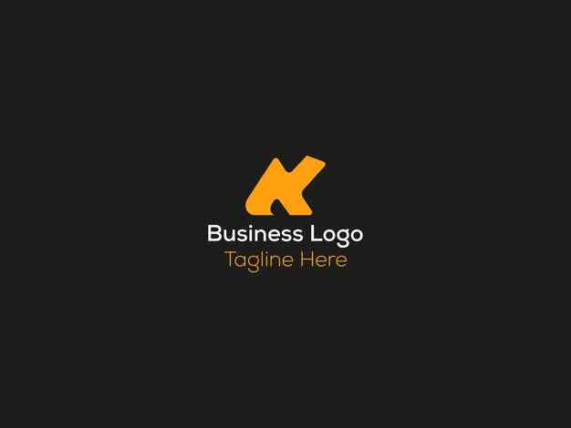 design de logotipo criativo profissional de cartas