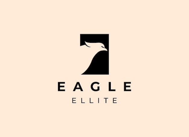 Vetor design de logotipo da cabeça da águia vector do logotipo da águia