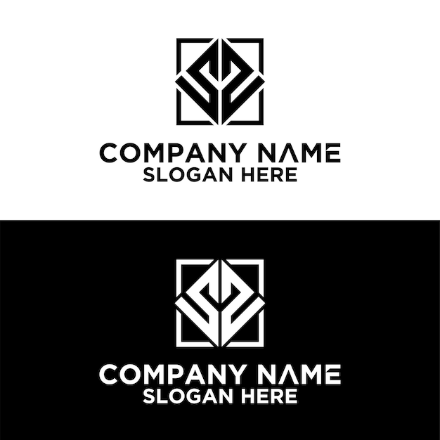 Design de logotipo da coleção de monogramas premium