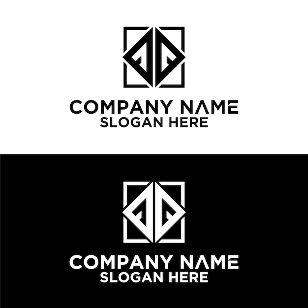 Design de logotipo da coleção de monogramas Premium