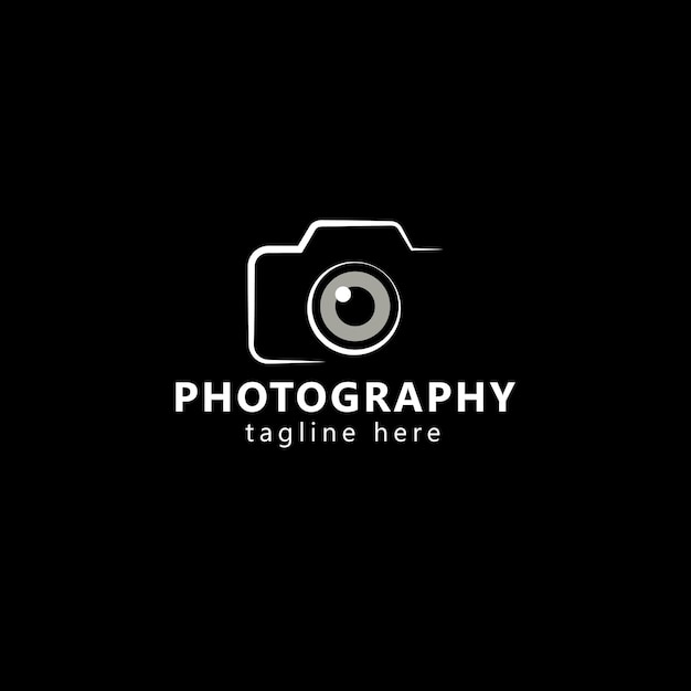 Vetor design de logotipo da fotografia