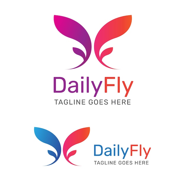 Design de logotipo daily fly