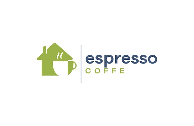 Design de logotipo de agente de café