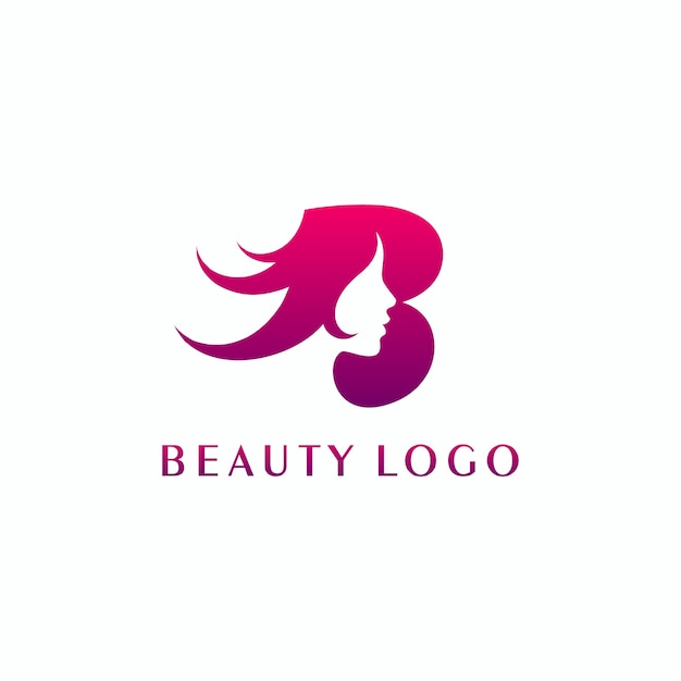 Design de logotipo de beleza