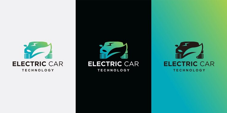 design de logotipo de carro de tecnologia moderna, sofisticado, logotipo de tecnologia de carro, carro ecológico