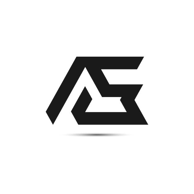 Design de logotipo de carta acm